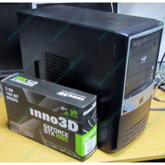 Игровой компьютер Intel Core i5 3470 (4x3.2GHz) /8Gb DDR3 /1Tb /3Gb DDR5 GeForce GTX1060 /ATX 500W (Ижевск)