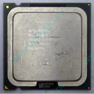 Процессор Intel Celeron D 345J (3.06GHz /256kb /533MHz) SL7TQ s.775 (Ижевск)